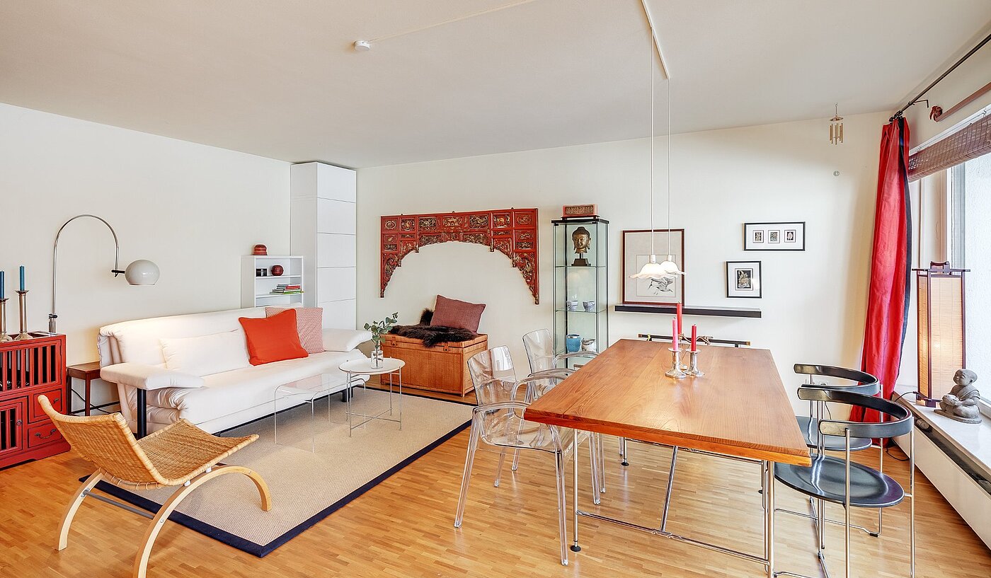 Apartment with 2 room | München-Nymphenburg | 2101ML6 | Großzügiger Wohn- Essbereich