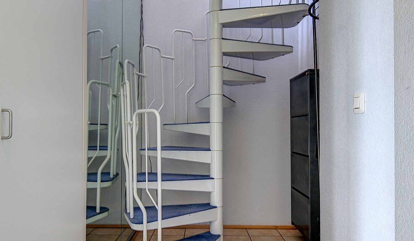 Apartment with 2 room | Unterschleißheim | 1711ML1 | Wendelreppe zum Dachgeschoss