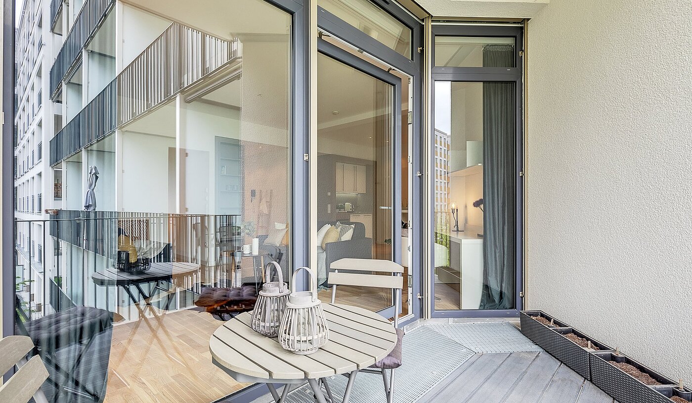 Apartment with 1.5 room | München-Bogenhausen | 1904ML6 | ...mit Balkon...