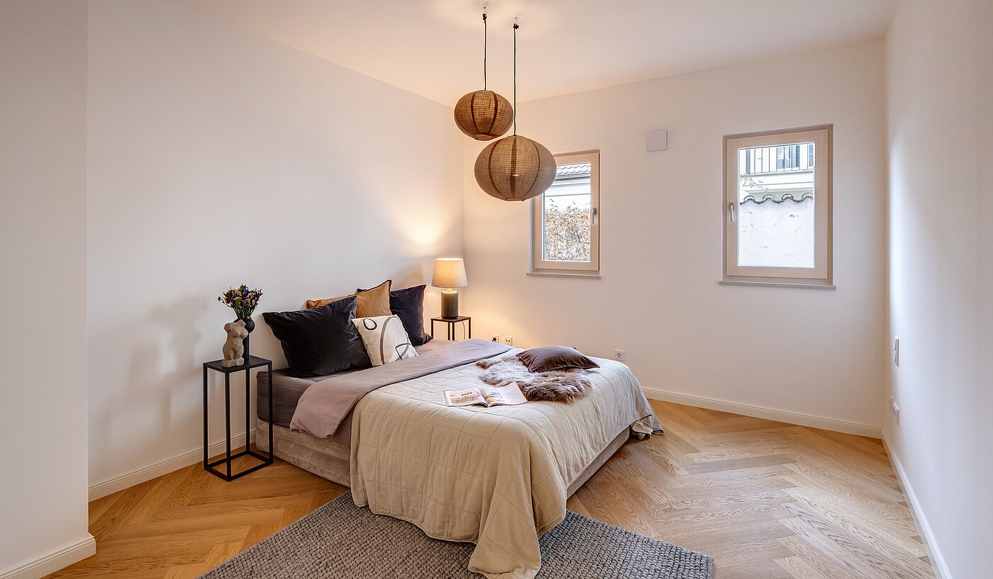 Terrassenwohnung with 3 room | München-Harlaching | 70371 | Schlafen mit..