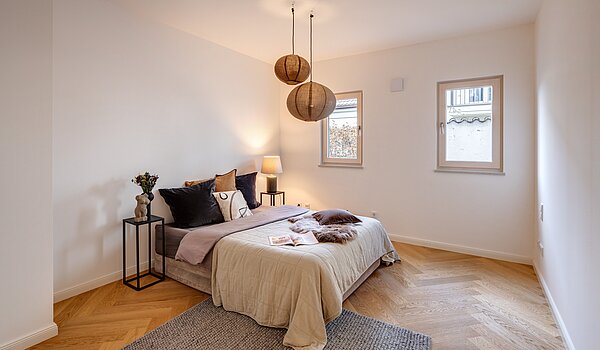 Terrassenwohnung with 3 room | München-Harlaching | 70371 | Schlafen mit..