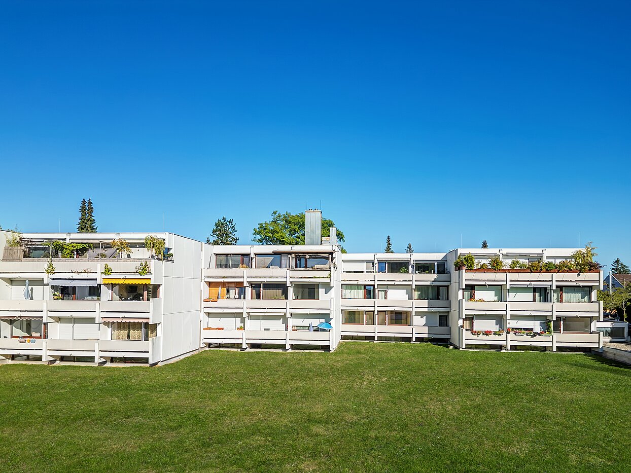 Apartment with 2 room | München-Feldmoching | 70466 | Ansicht vom Innenhof aus