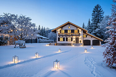 Tradition in perfection - newly staged country house for the highest demands