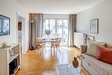 Schwabing: Charming 1.5 room apartment in great location
