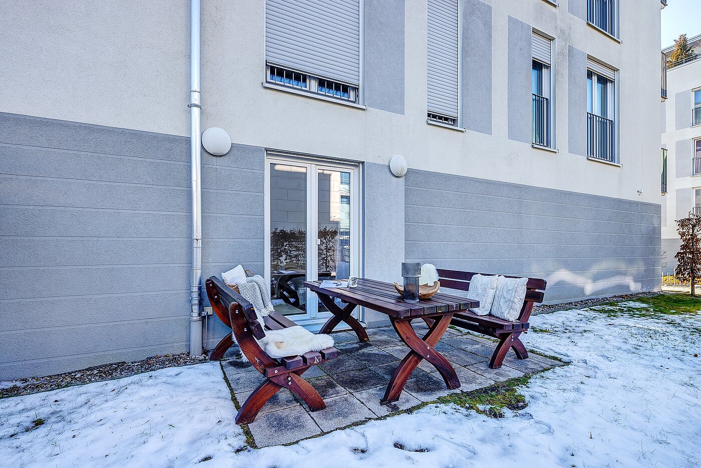 Ground floor apartment with 2 room | München-Riem | 2201ML1 | Terrasse und...