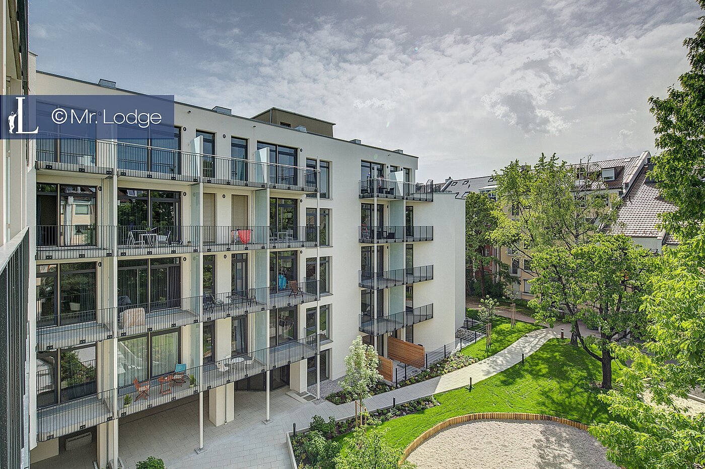 Apartment with 1 room | München-Bogenhausen | 1802ML4 | - über den ruhigen Innenhof -