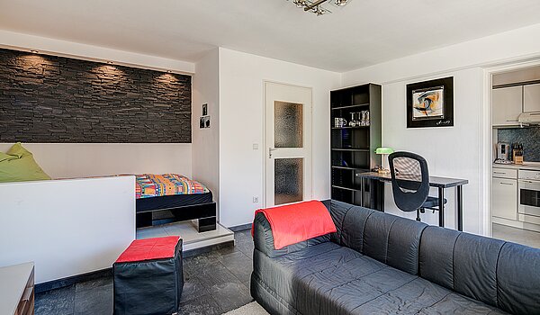 Apartment with 1 room | München-Feldmoching | 70484 | Wohnbereich