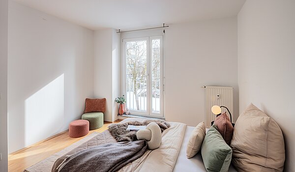 Apartment with 2 room | München-Bogenhausen | 70396 | Schlafzimmer