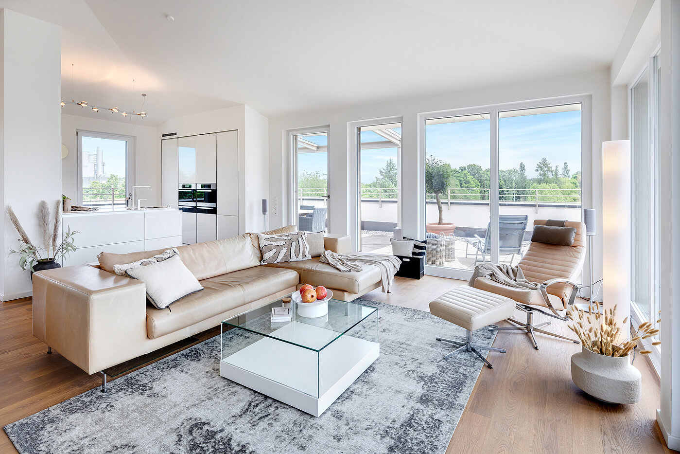 Penthouse with 3.5 room | München-Oberföhring | 70237 | Großzügiges und helles...
