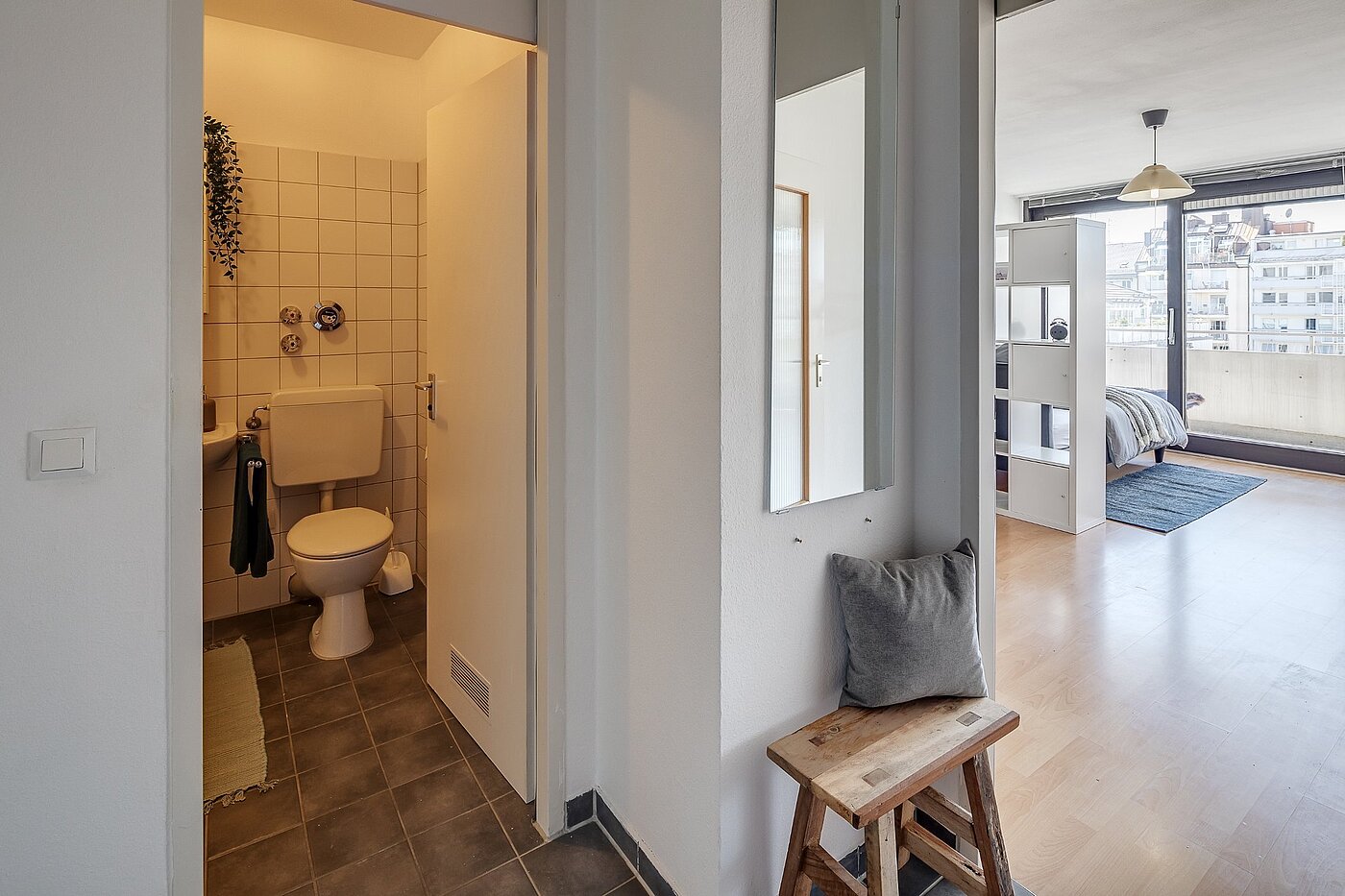 Apartment with 1 room | München-Schwabing | 2007ML2 | Diele mit Stellfläche