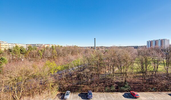 Apartment with 1 room | 70308 | Blick vom Balkon