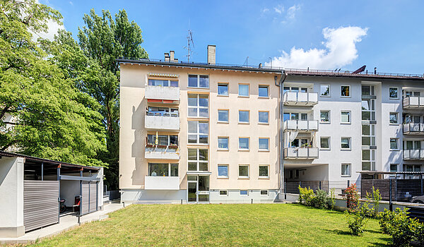 Apartment with 2 room | München-Sendling-Westpark | 70413 | Gartenansicht