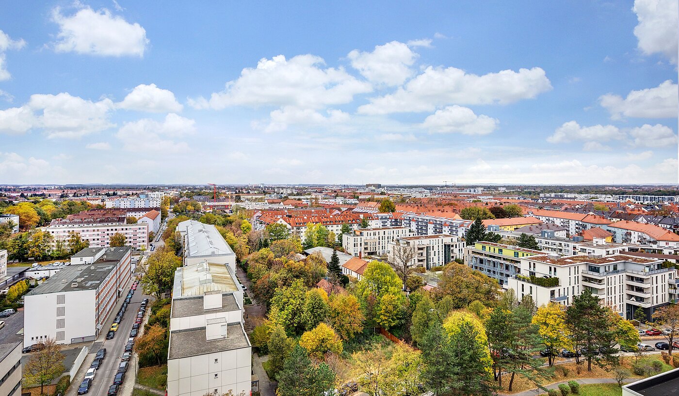 Apartment with 1 room | München-Laim | 70175 | Blick über München...