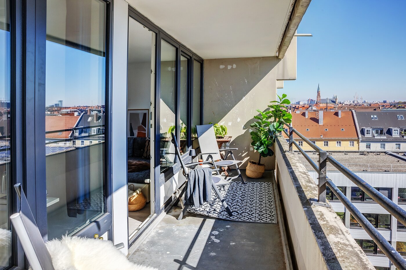 Apartment with 2 room | München-Haidhausen | 70214 | Balkon