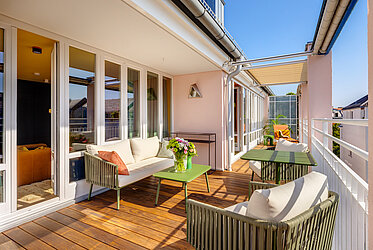 Au-Haidhausen: Unique design - Exclusive roof terrace apartment at Gasteig