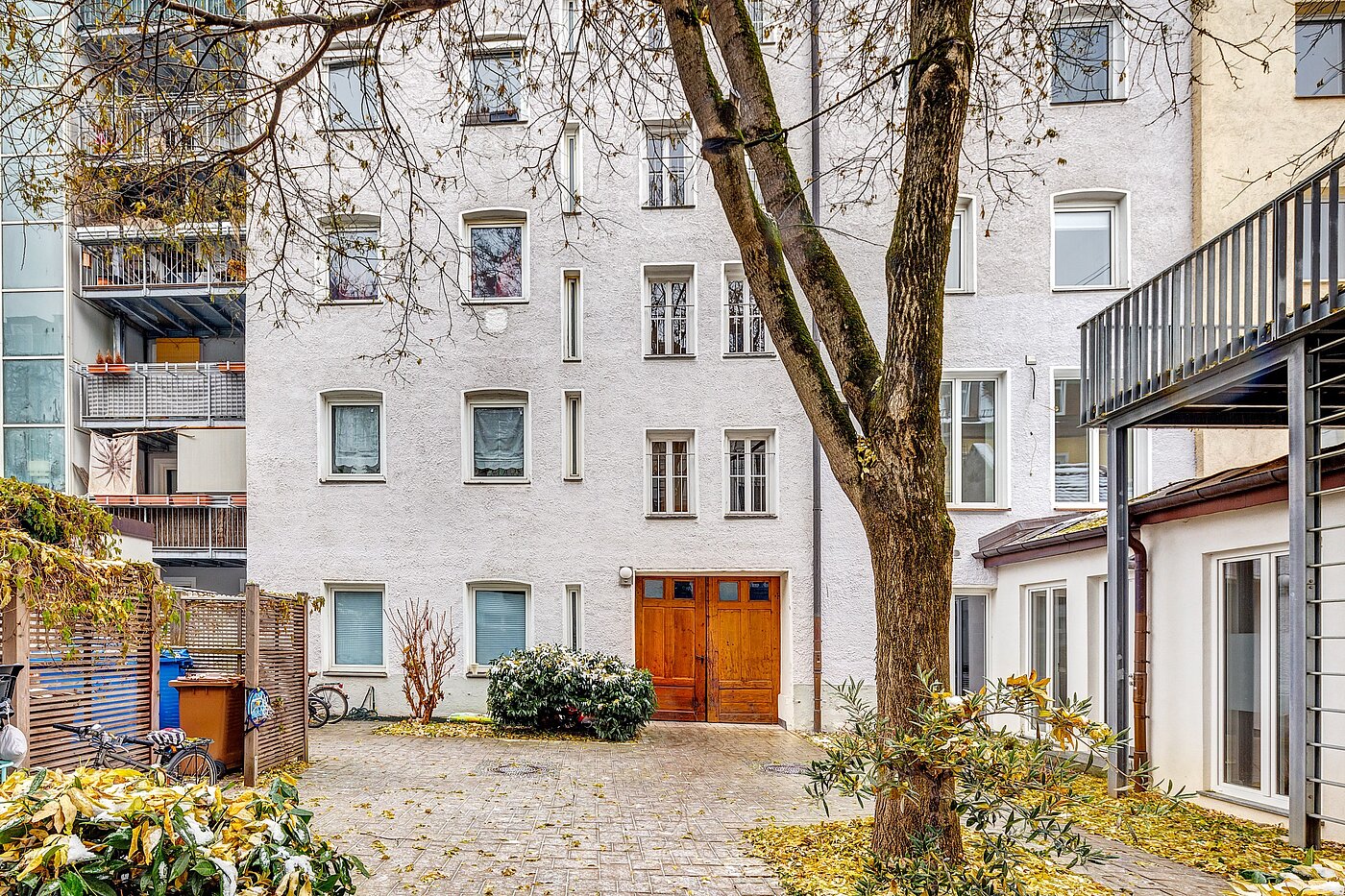 Loft apartment with 1 room | München-Isarvorstadt | 2211ML7 | Blick zum Vordergebäude