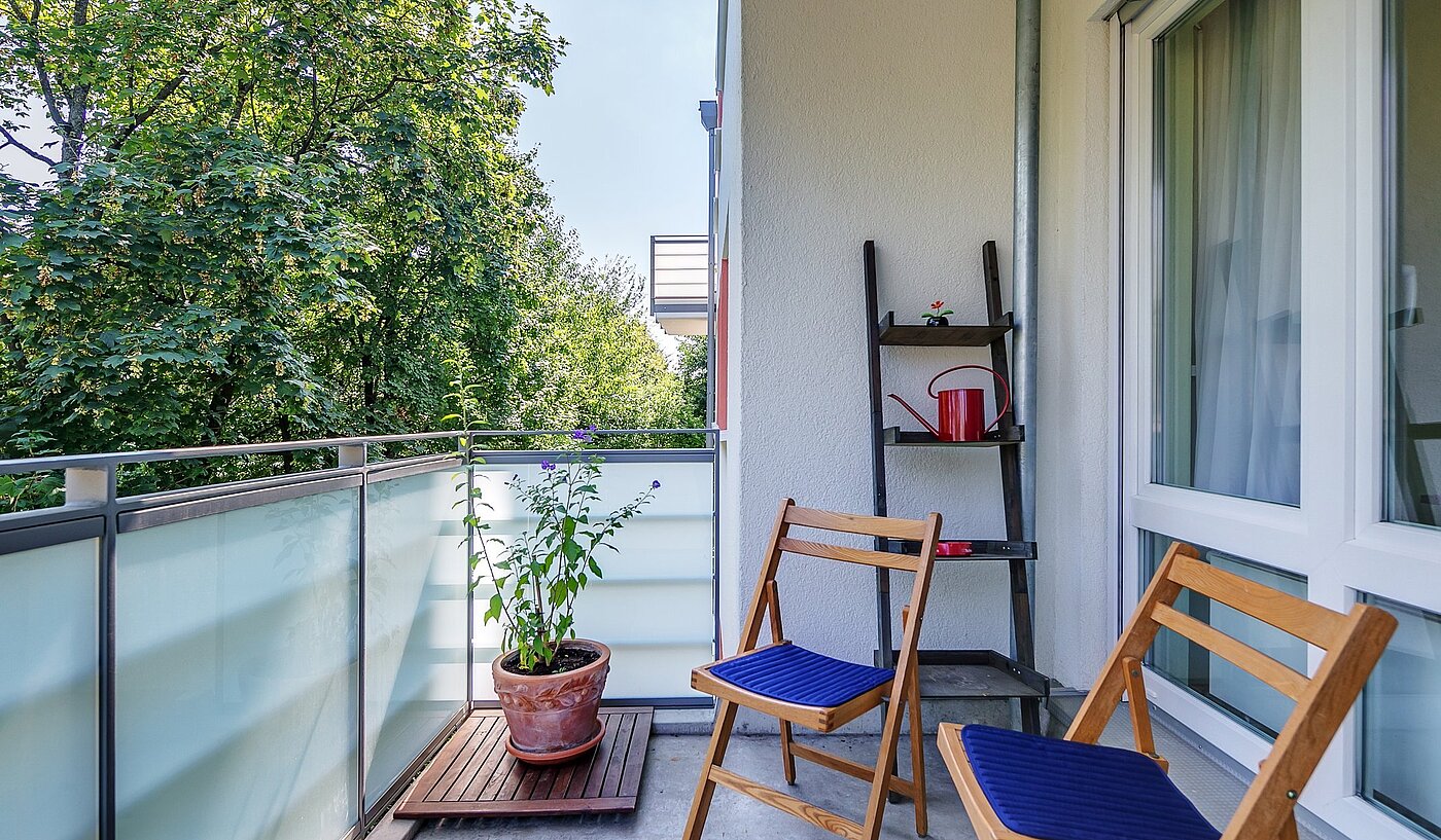Apartment with 2 room | München-Milbertshofen | 2004ML3 | schöner Balkon