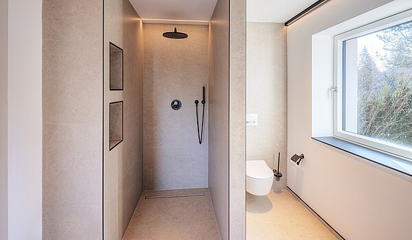 Corner townhouse with 6 room | München-Trudering | 70191 | ...bodengleicher Dusche.