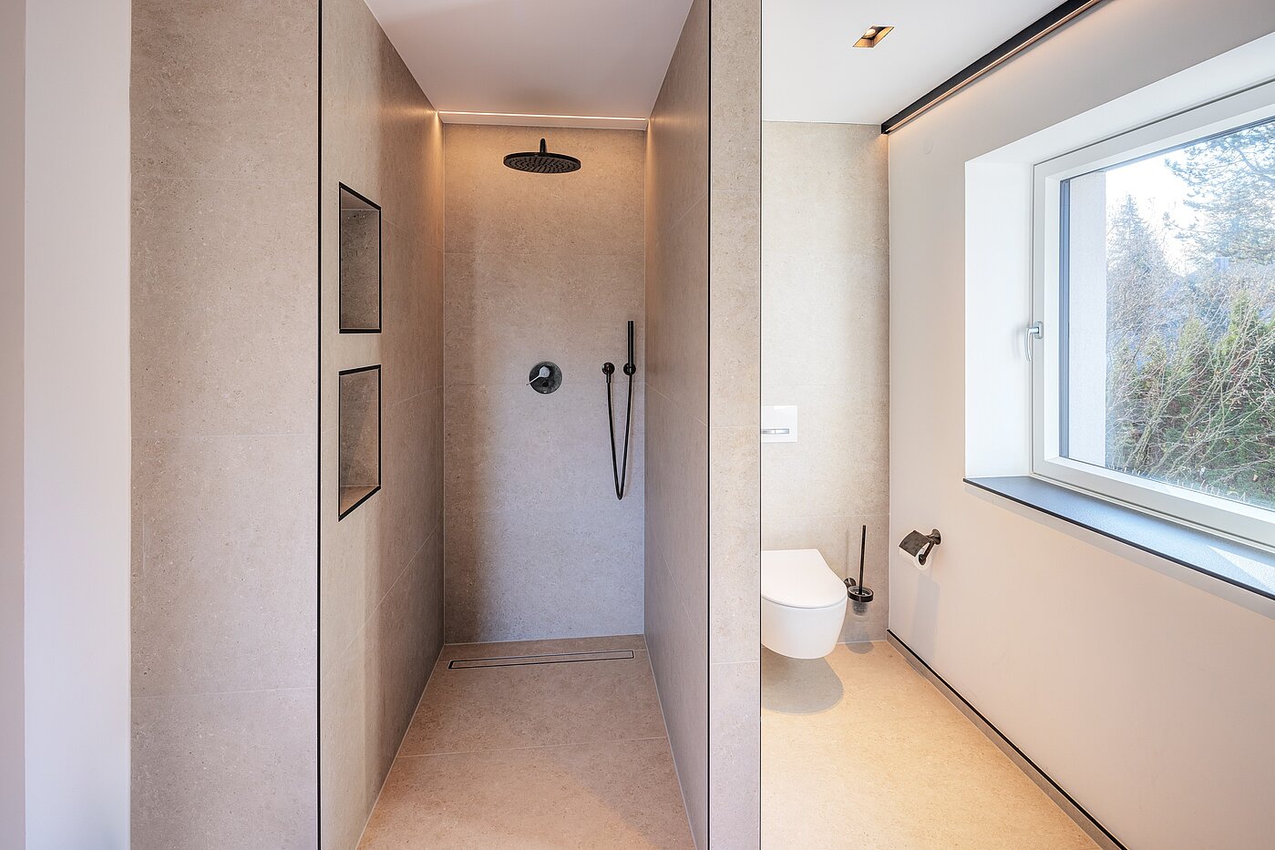 Corner townhouse with 6 room | München-Trudering | 70191 | ...bodengleicher Dusche.