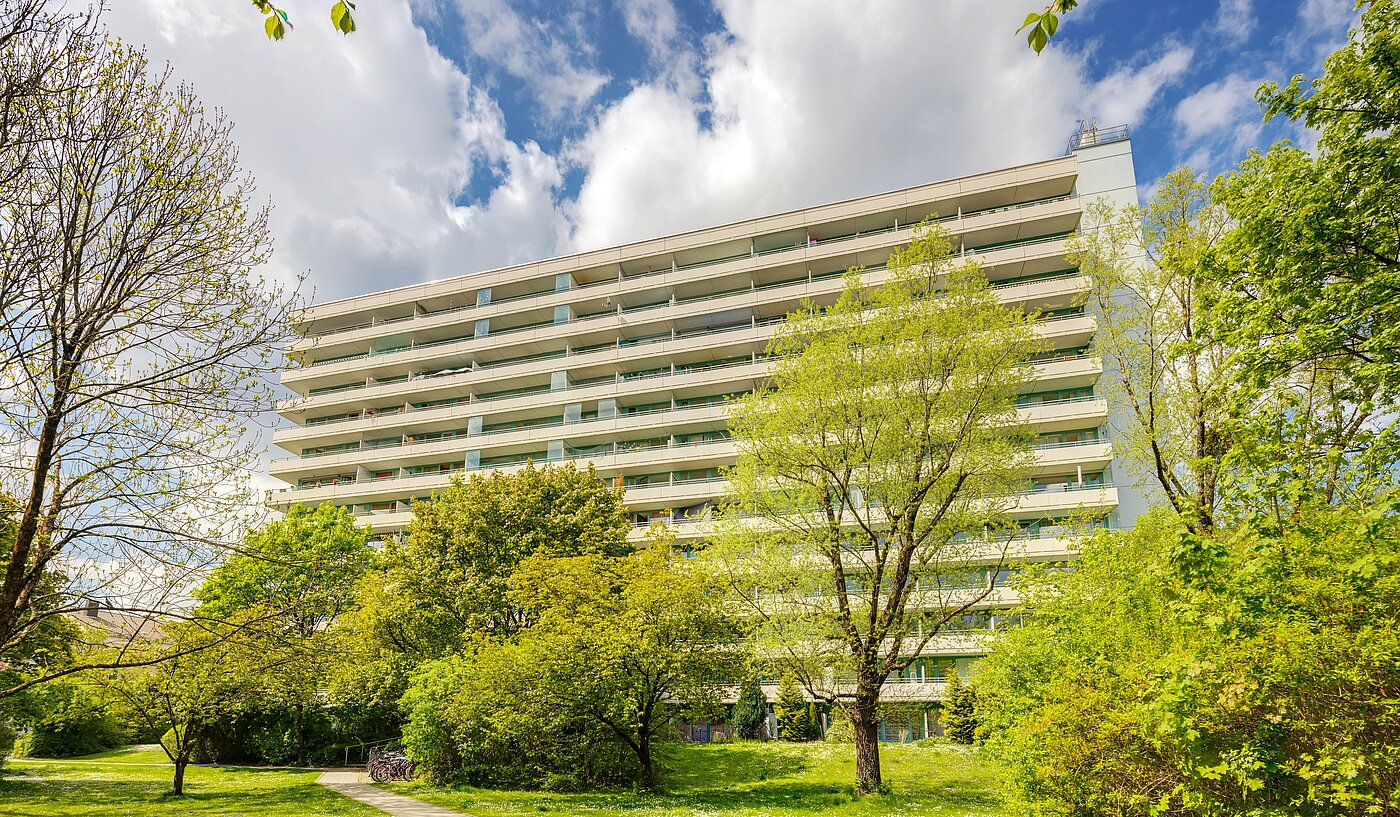 Apartment with 2 room | München-Sendling-Westpark | 2204ML2 | Ansicht Fassade