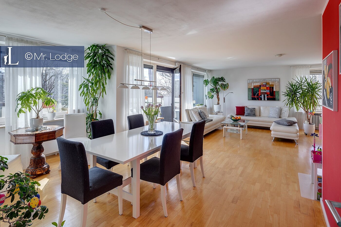 Penthouse with 4.5 room | Aschheim | 1802ML7 | Lichter Essbereich mit....