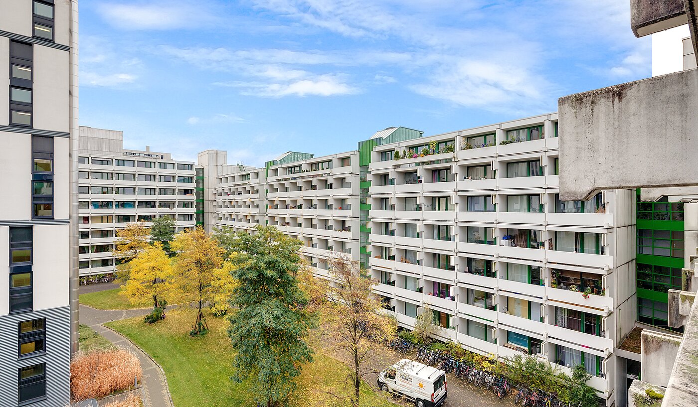 Apartment with 1 room | München-Au | 2211ML1 | Blick in den Innenhof