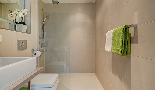 Apartment with 1.5 room | München-Bogenhausen | 702971 | ...bodengleicher Dusche