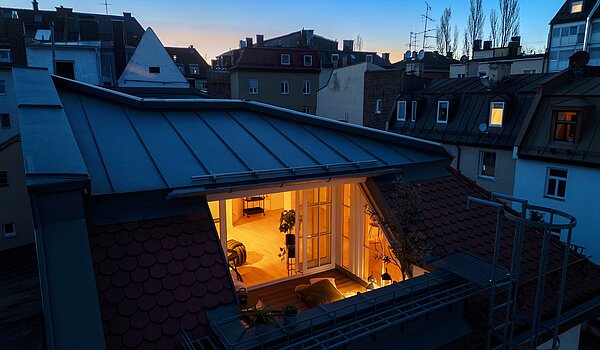 Attic Apartment with 1 room | München-Sendling | 700402 | Dämmerungs-Stimmung