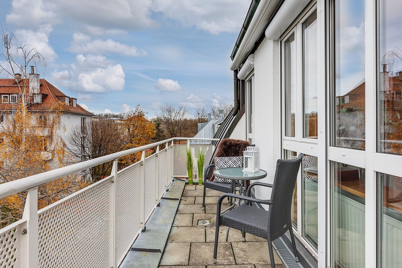 Attic Apartment with 2 room | München-Sendling | 1911ML4 | Sonniger Balkon