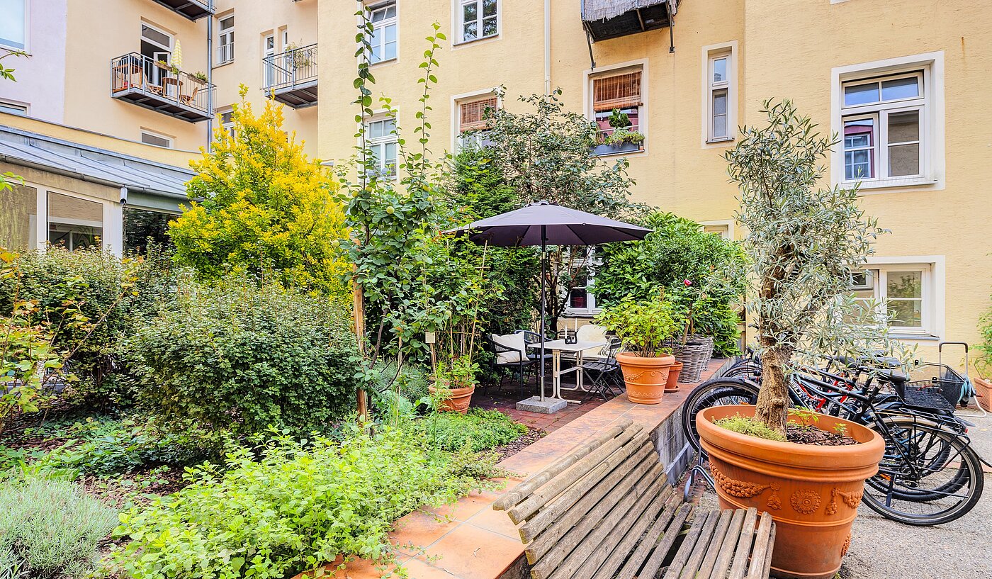 Ground floor apartment with 1 room | München-Haidhausen | 70228 | Einfach traumhaft!