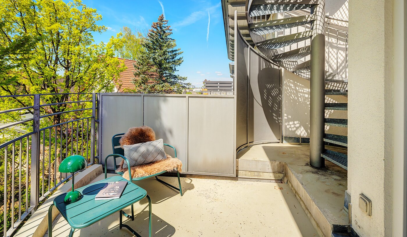 Apartment with 2.5 room | München-Fasangarten | 702211 | ...Wendeltreppe zur...