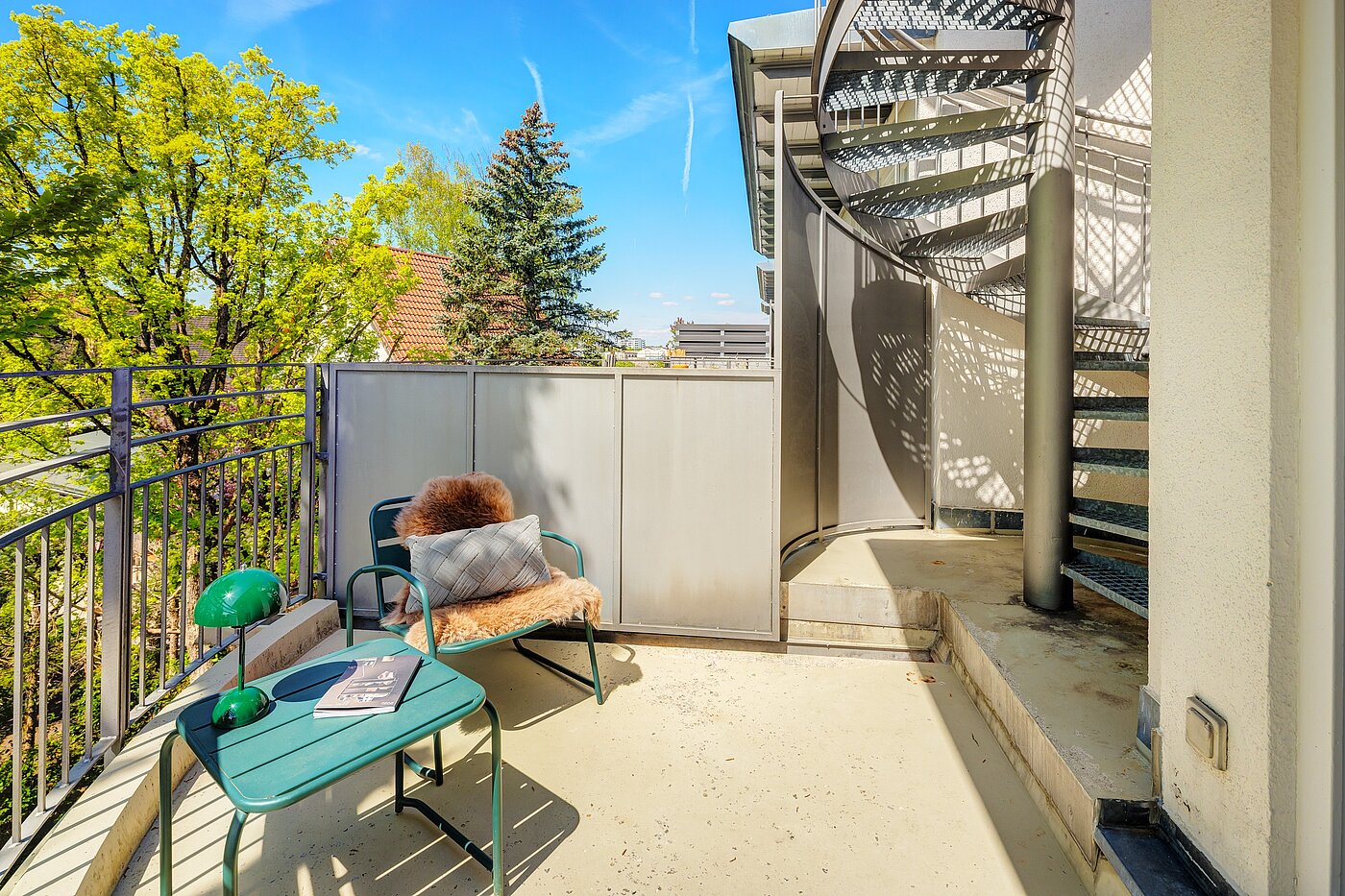 Apartment with 2.5 room | München-Fasangarten | 702211 | ...Wendeltreppe zur...