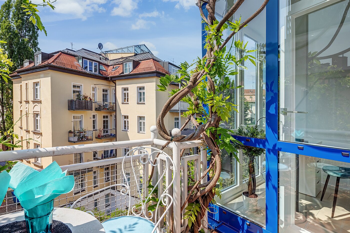 Apartment with 2 room | München-Schwabing | 70434 | Highlight - Balkon...