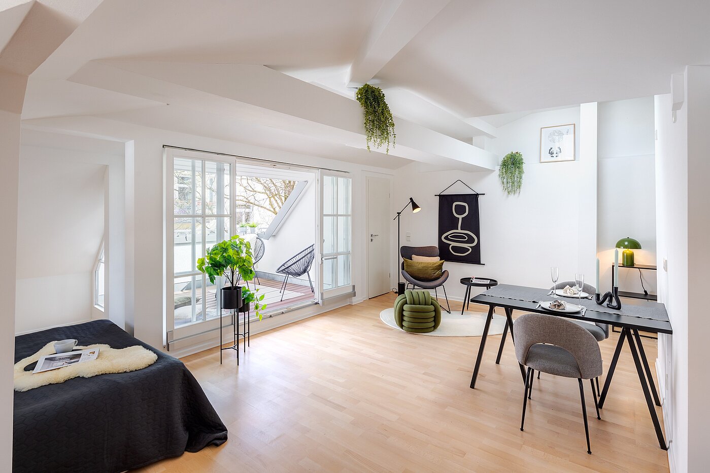 Attic Apartment with 1 room | München-Sendling | 700402 | Ideale Raumnutzung