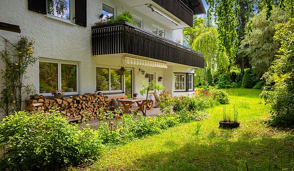 Ground floor apartment with 2.5 room | Kreuth | 701351 | Garten