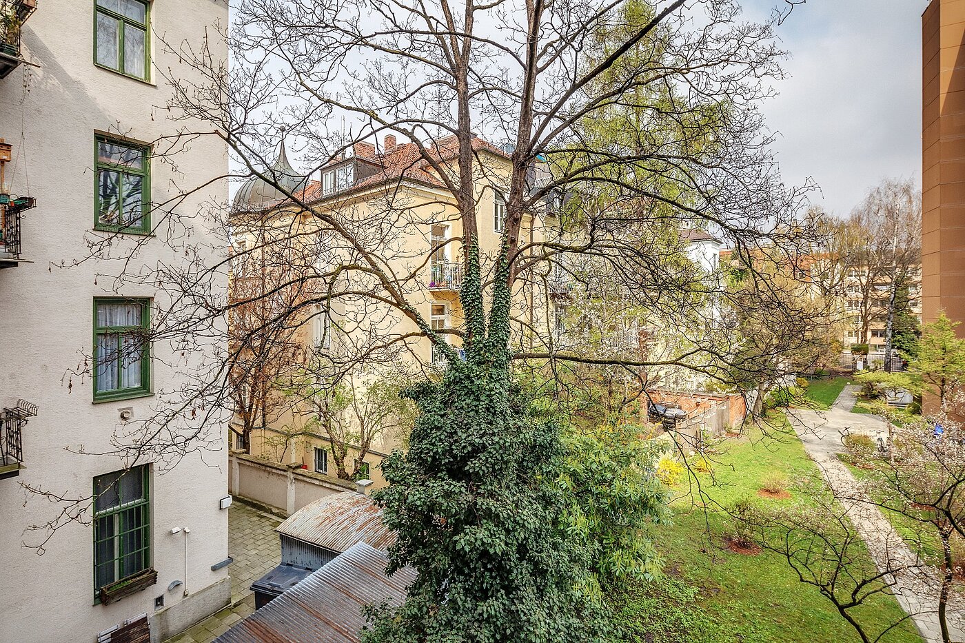 Apartment with 1 room | München-Nymphenburg | 1912ML2 | ...Blick ins Grüne