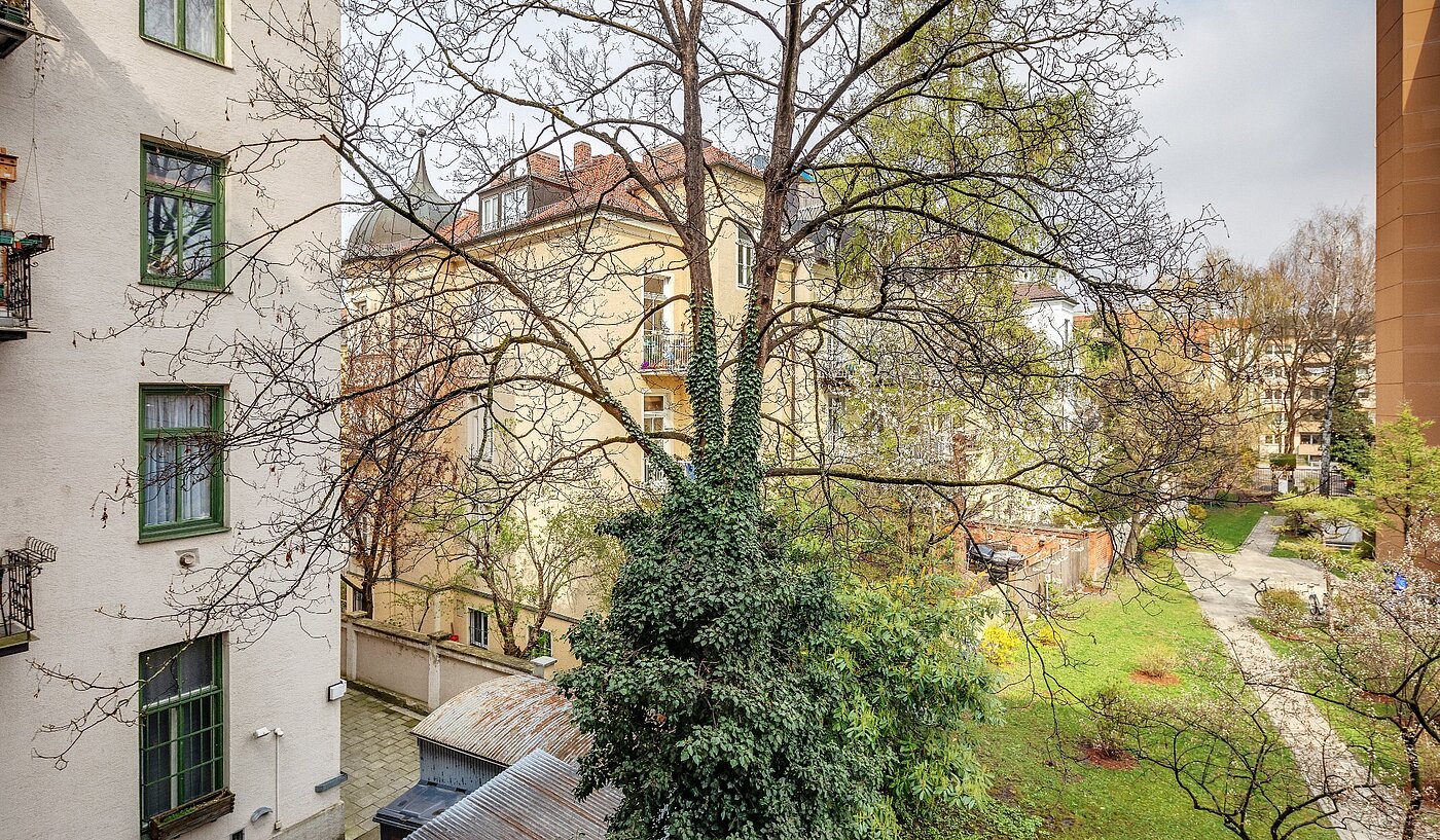 Apartment with 1 room | München-Nymphenburg | 1912ML2 | ...Blick ins Grüne