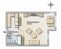 nicht maßstabsgetreu