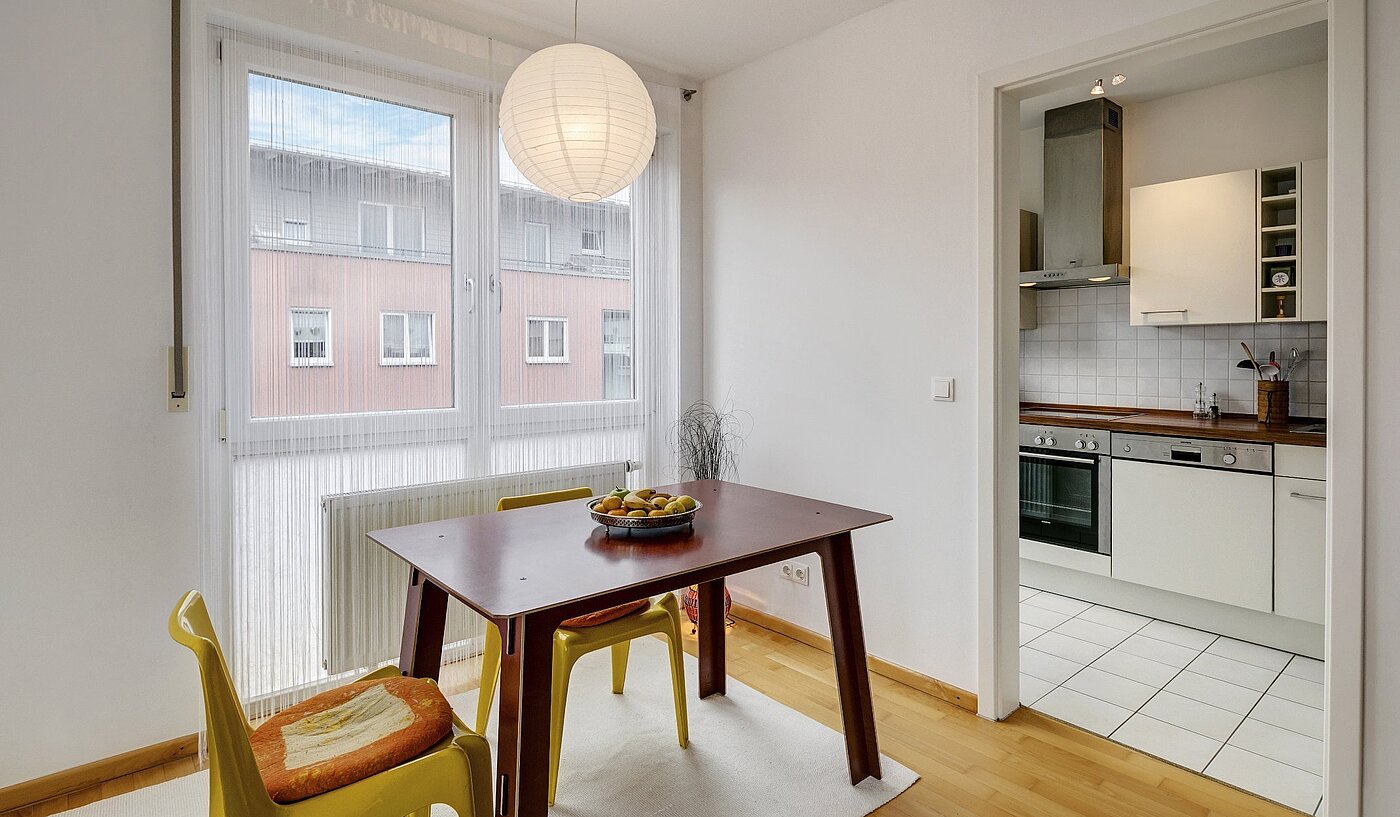 Apartment with 2 room | Haar | 2007ML7 | ...Essbereich mit Zugang...