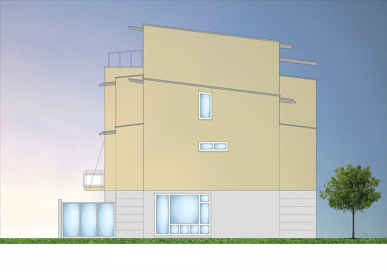 Maisonette with 4 room | Olching | 1903ML1 | Ansicht - Süden