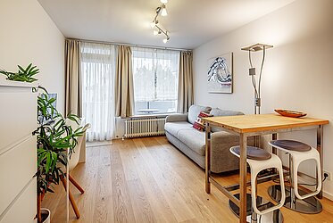 Schwabing: 1-room apartment with a balcony near Ungerer Bad