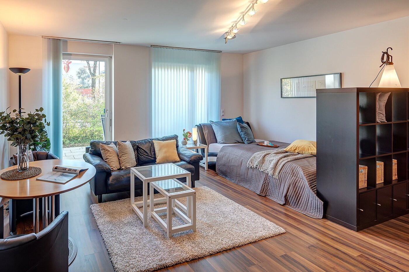 Apartment with 1 room | München-Trudering | 1810ML3 | ...und Schlafbereich