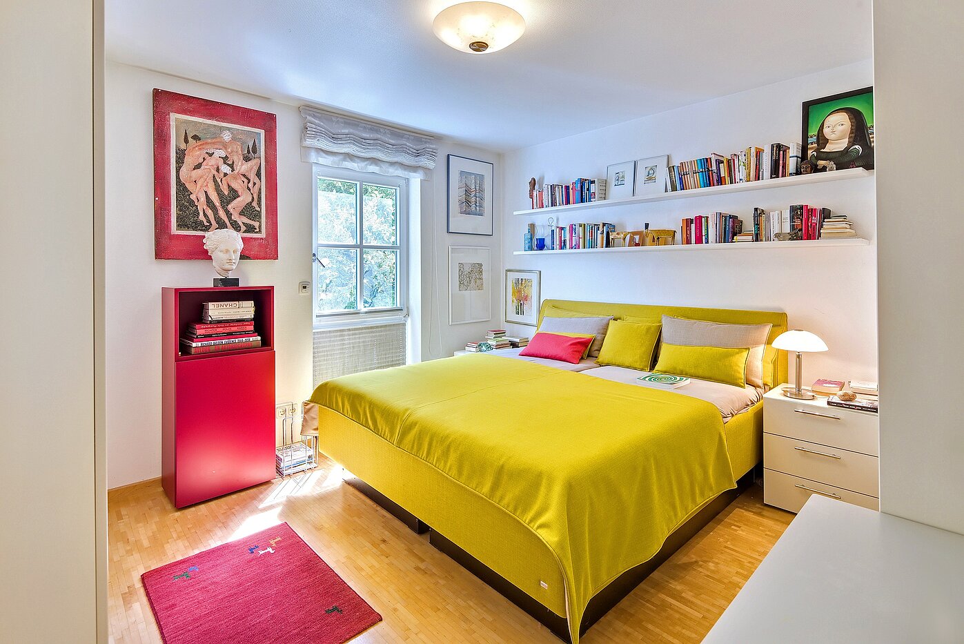 Ground floor apartment with 2 room | München-Obermenzing | 70280 | Schlafbereich