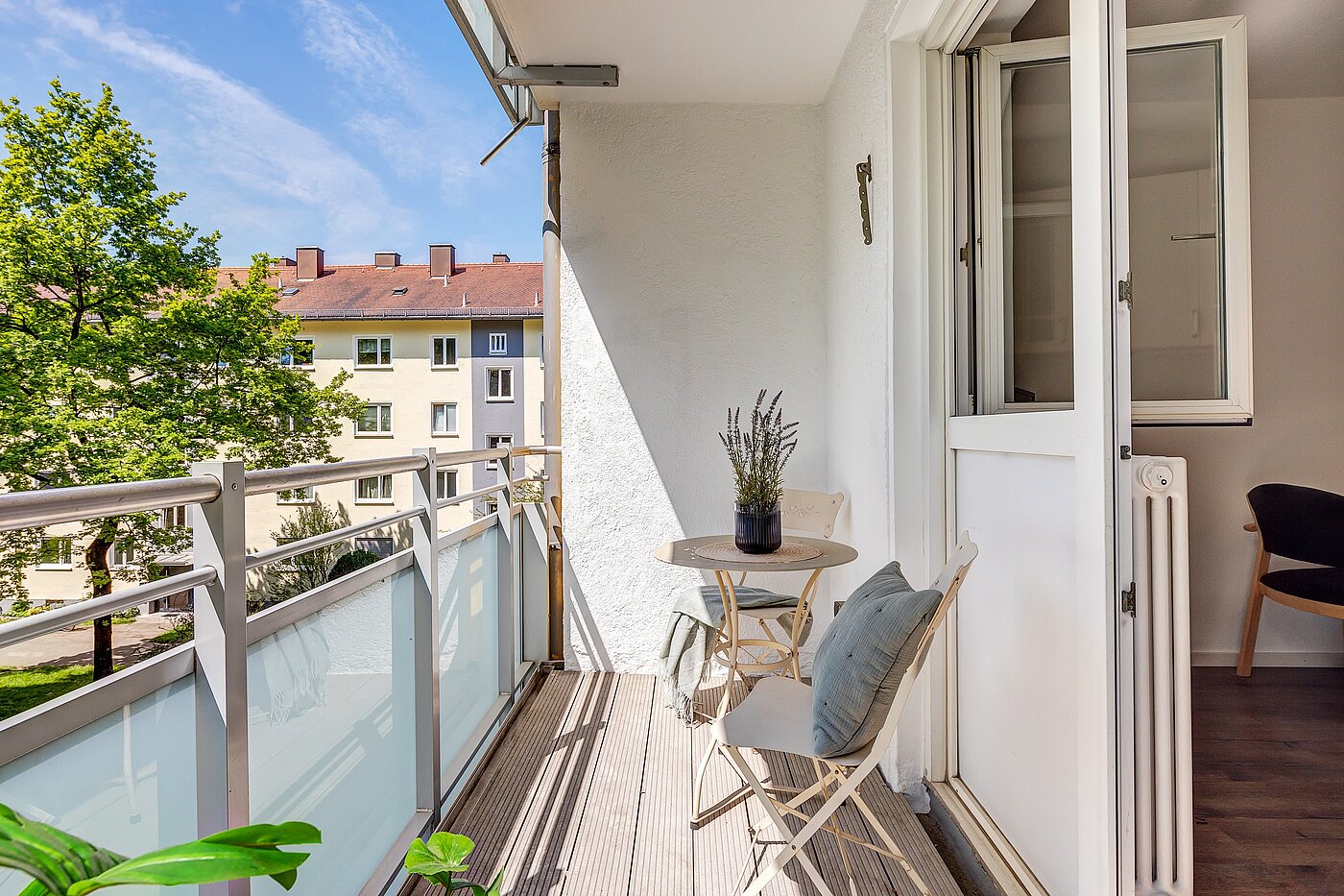Apartment with 2.5 room | München-Berg am Laim | 70030 | ...Zugang zum Südbalkon
