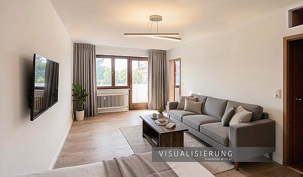 Apartment with 1 room | München-Laim | 70503 | Visualisierung mit KI