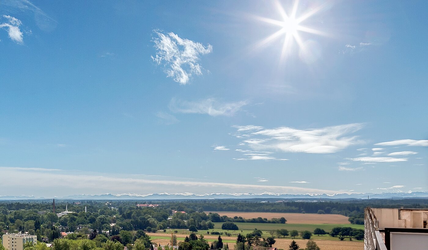 Apartment with 1 room | München-Forstenried | 2111ML1 | ...sowie zu den Alpen