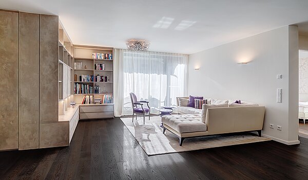 Apartment with 3 room | München-Schwabing | 1511ML1 | Wohnzimmer