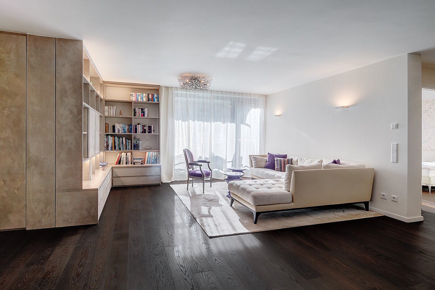 Apartment with 3 room | München-Schwabing | 1511ML1 | Wohnzimmer