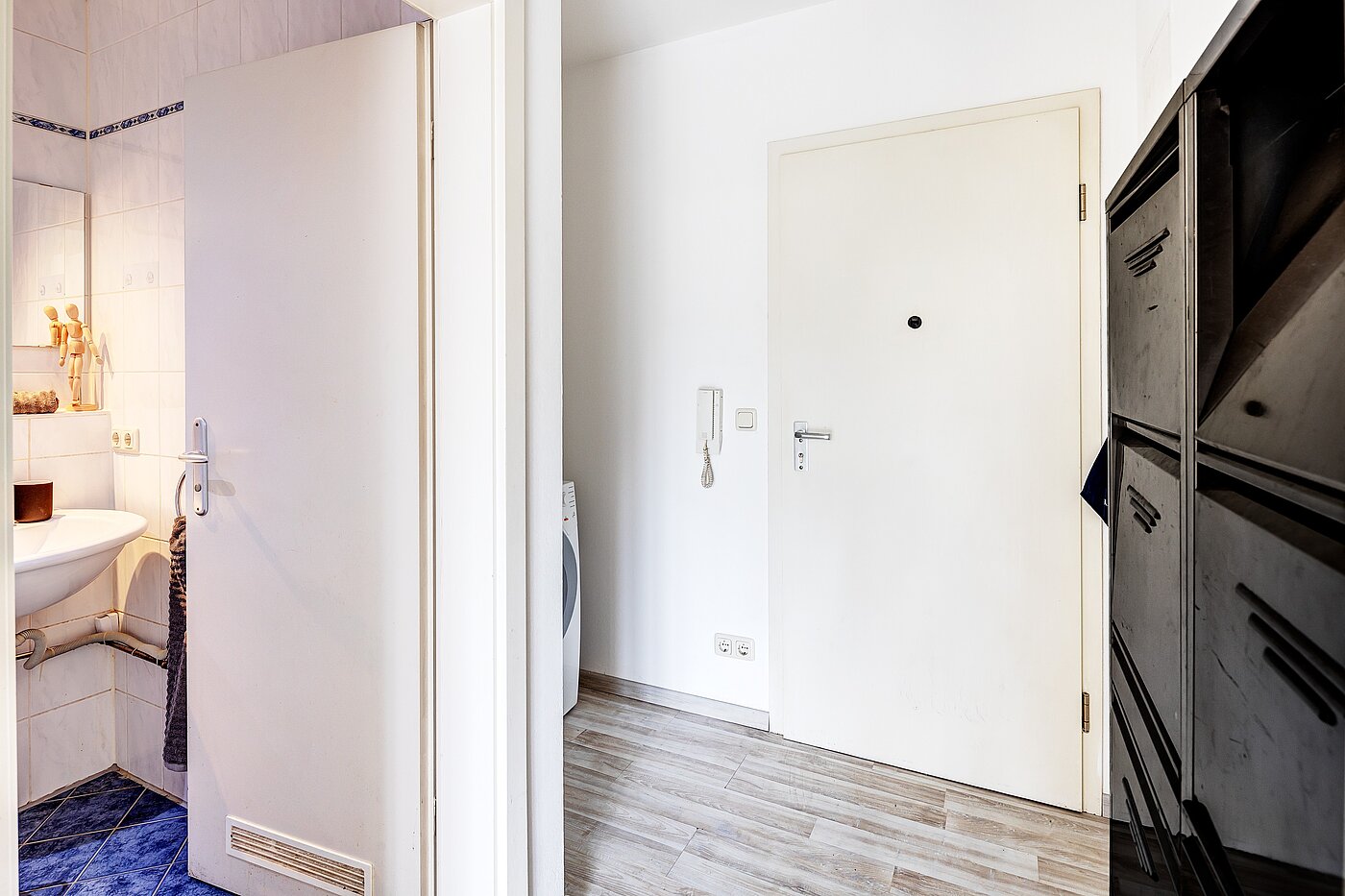 Ground floor apartment with 1.5 room | München-Aubing | 70000 | Diele mit Stellfläche