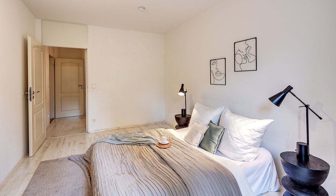 Ground floor apartment with 2.5 room | München-Harlaching | 70018 | ...Schlafzimmer mit...